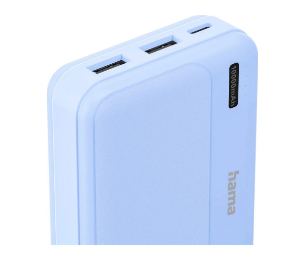 Hama POWER PACK POCKET 10 10000 mAh 2X USB-A NIEBIESKI - 1548510 - zdjęcie 4